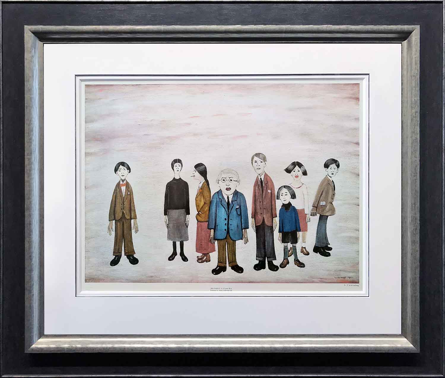 L S Lowry – His Family