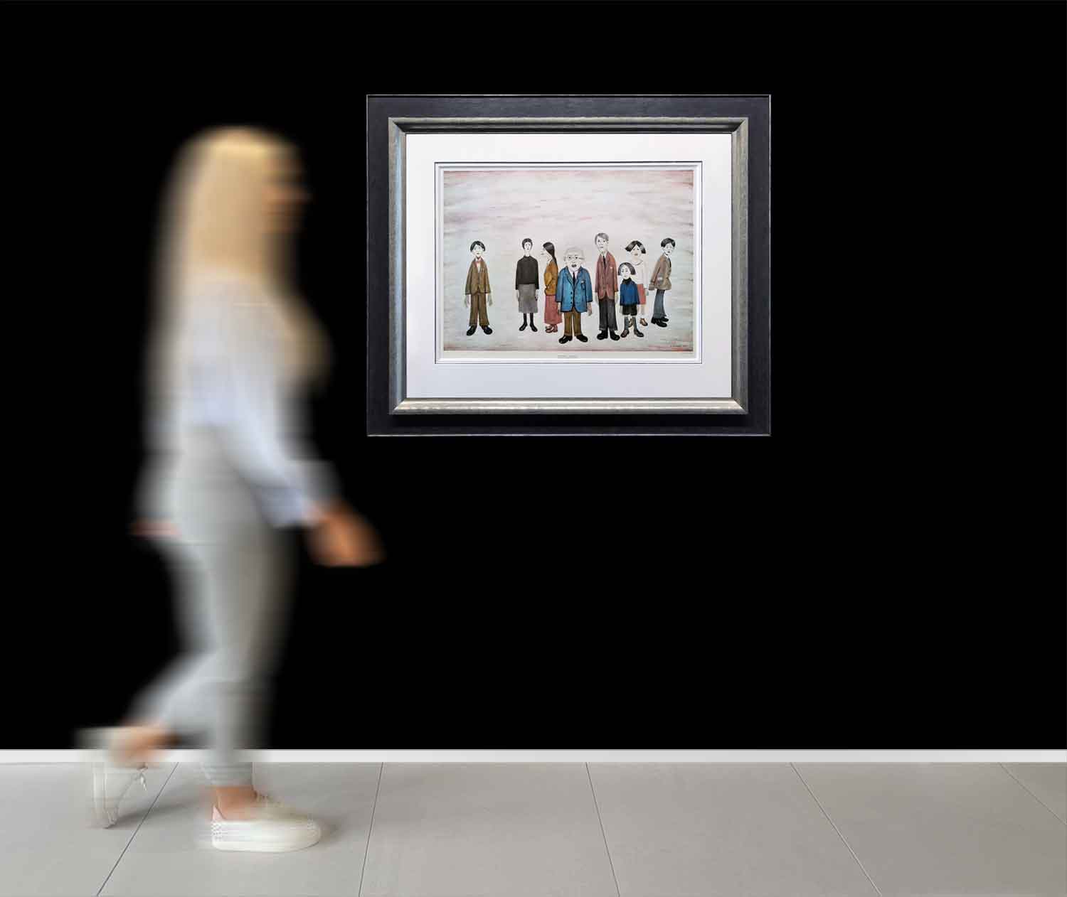 L S Lowry – His Family a
