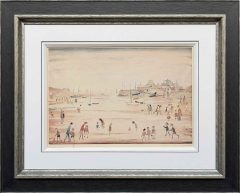 L S Lowry – On The Sands