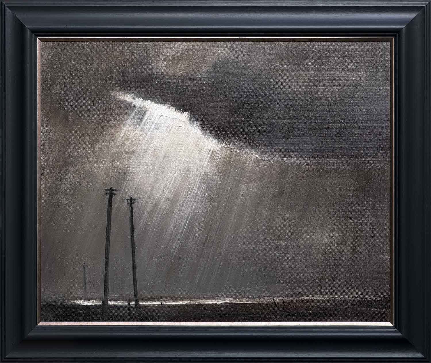 Theodore Major - Three Telegraph Poles
